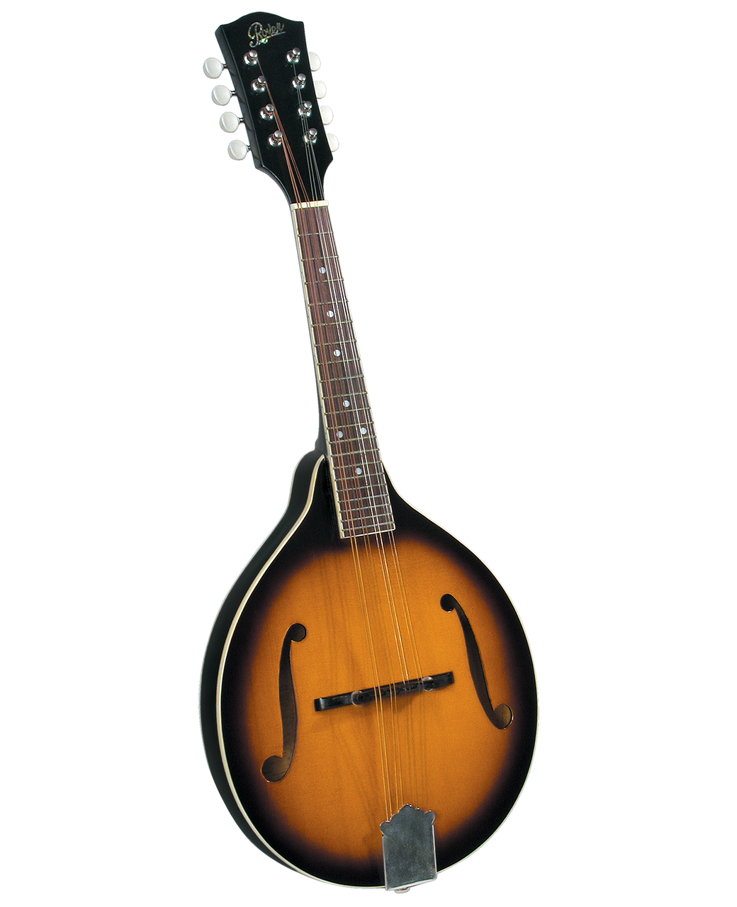 The novice or beginner who demands top value in a mandolin can make no better choice than the Rover RM-50! A slim, easy-playing neck, dovetail joint, and all-solid construction are just a few of the many points of excellence in this popular mandolin. Tone