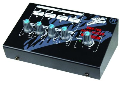 ZMX100 Zebra Mini Mixer

Zebra Mini Mixer
4 Mic Inputs
1 Line Output
20dB Gain
Power Supply: DC 12V
AC 100-240V