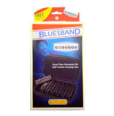 Hohner Bluesband harmonica in keys A, Bb, C, D ,E ,F and G in a custom carry case.
The Bluesband harmonica is easy to play and ideal to get you started playing blues, and is perfect for rock folk and country music.
The stylish and durable seven slotted ca