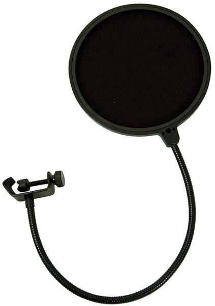 High Quality Acoustic Filter

Prevents Pops when Recording Vocals

Adjustable Clamp Fixes Securely to Any Mic Stand

Goose Neck for Precise Positioning