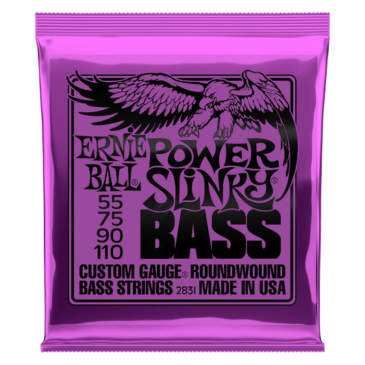 Ernie Ball Nickel Wound Electric Bass Strings are made from nickel plated steel wrapped around a hex shaped steel core wire. Each bass guitar string produces a bright, balanced tone and is manufactured with the finest and freshest raw materials in the bea