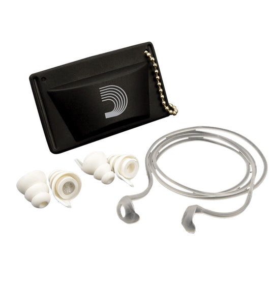 D'Addario Pacato hearing protection is a reusable, universal sized audio filter designed specifically for musicians and music enthusiasts. While traditional earplugs can sound muffled and unnatural, the Pacato filters provide full frequency, enjoyable aud