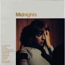 Artist: Taylor Swift

Album: Midnights

Format: Vinyl

Genre: Pop, Country

Condition: New