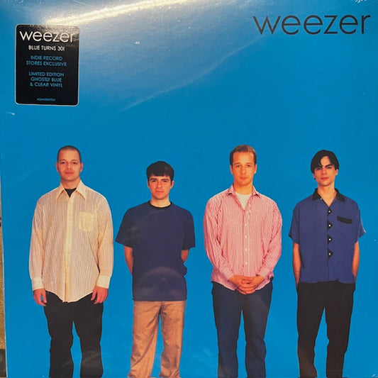 Weezer-The Blue Album Limited Edition Blue Splatter On Clear Vinyl (New)