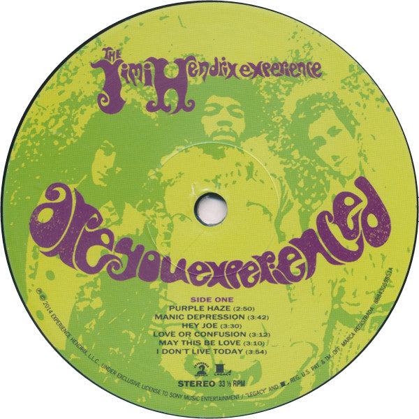 The Jimi Hendrix Experience-Are You Experienced (New Vinyl)